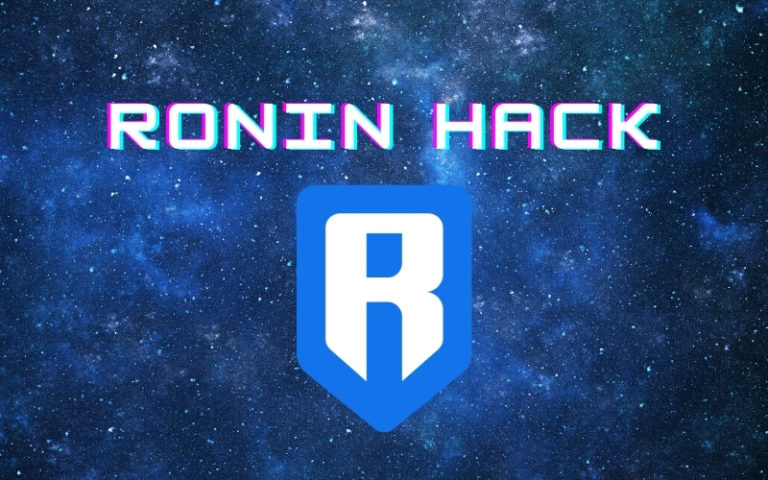 Hack Ronin $30M retrouvé