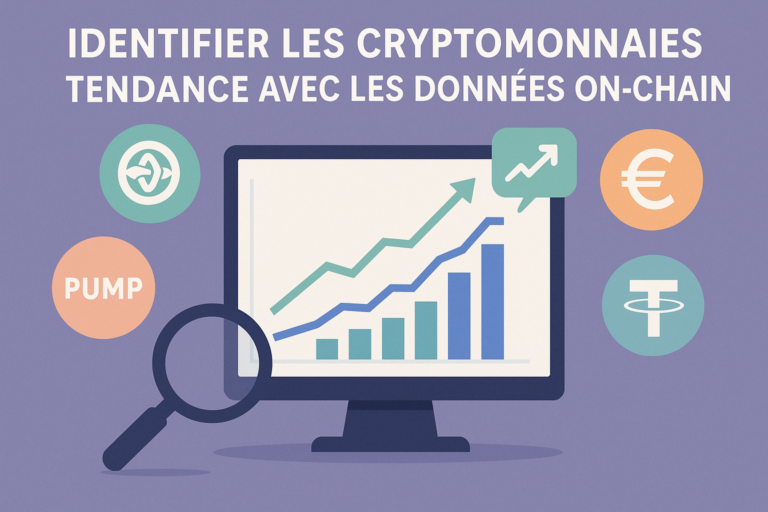 Identifier les cryptos tendance avec les données on-chain