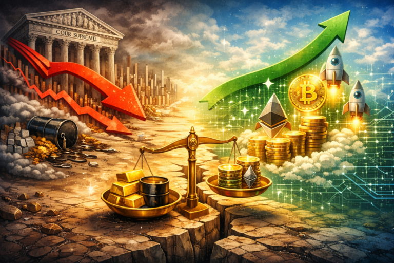 Les cryptos en embuscade face à des marchés en mutation